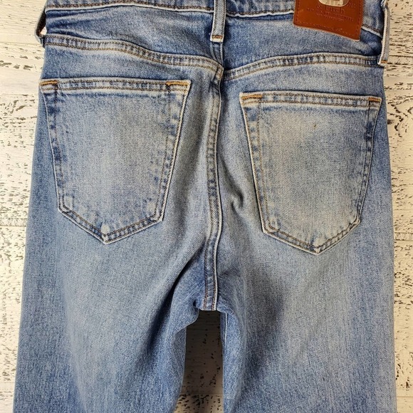 Abercrombie & Fitch Vintage Stretch 90's Straight Denim Jeans Pants Size 28 - Picture 9 of 11